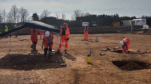 Archäologische Funde auf SuedLink-Baustelle bei Grünsfeld