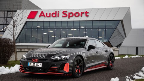 Der Audi E-tron GT wird in den Böllinger Höfen am Standort Heilbronn gefertigt