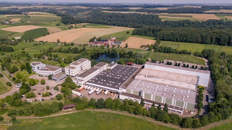 Der Firmensitz von Berner auf dem Künzelsauer Garnberg