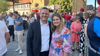 Der 30-jährige Patrick Wegener (SPD) hat die OB-Wahl am Sonntag in Öhringen gewonnen. 