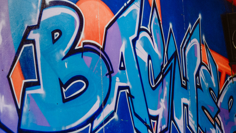 Ein Graffiti aus Schwäbisch Hall. In anderen Städten sorgen Graffiti-Schmiererin für Ärger und hohe Schäden. 
