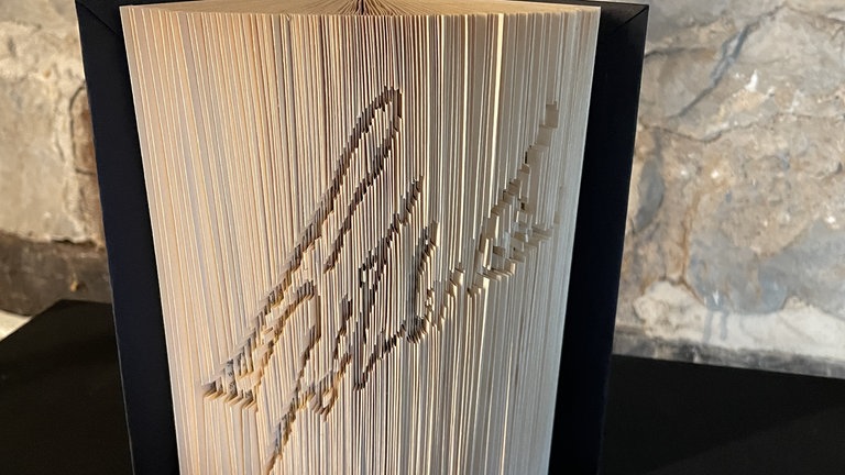 Die Unterschrift von Friedrich Hölderin als Motiv.