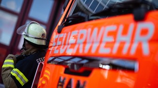 Ein Einsatzfahrzeug der Feuerwehr