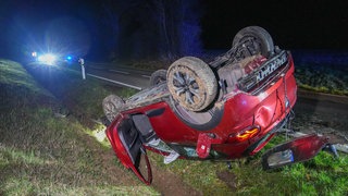 Unfall zwischen Eppingen-Adelshofen und Sinsheim-Hilsbach