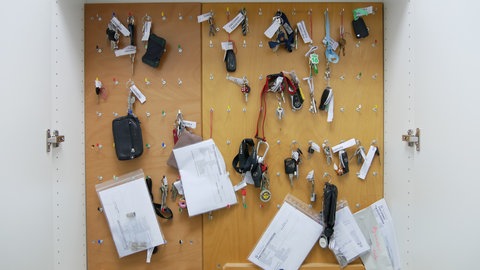 Schlüssel gehören, wie hier in Neckarsulm, zu den Klassikern in Fundbüros.