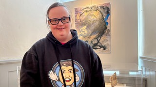 Künstlerin Alisa mit Down Syndrom
