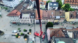 Spezialkran der Feuerwehr Heilbronn 