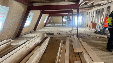 Großbaustelle: Das Brenners Hotel in Baden-Baden wird komplett saniert.