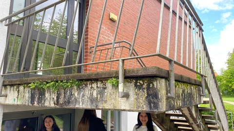 die Weiherbergschule in Pforzheim ist in die Jahre gekommen