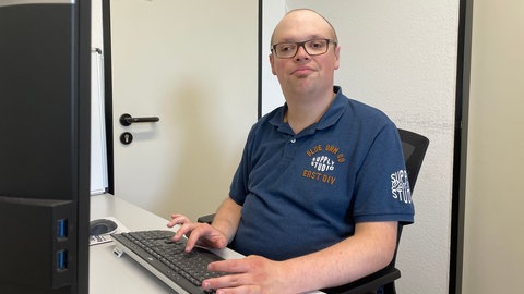 Rico Stößer arbeitet im Autismuszentrum Mittelbaden.