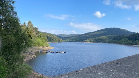 Der Schwarzenbachsee liefert Wasser für das Pumpspeicherkraftwerk Forbach.
