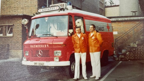 50 Jahre Notarztwagen in Pforzheim