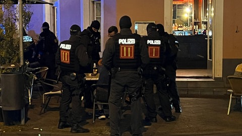 Ein Zeichen setzen gegen Drogenkriminalität- das wollte die Polizei am Wochenende in Karlsruhe
