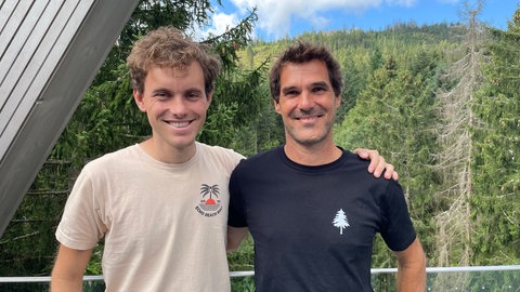 Simon Straetker (li.) und David Lohmüller haben das Camp erfunden.
