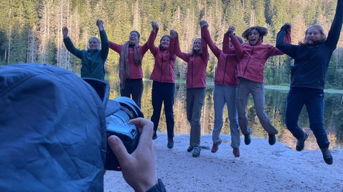 Die Jugendlichen sollen im Nationalpark Schwarzwald als Gruppe zusammenwachsen.