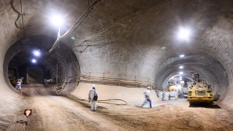 Das ehemalige Eisenerzbergwerk Schacht Konrad ist das erste genehmigte Endlager für schwach- und mittelradioaktive Abfälle in Deutschland.