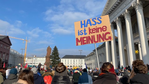 Tausende demonstrieren gegen die AfD in Karlsruhe