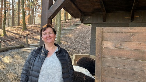 Silke ist zu Besuch im Tierpark Bretten