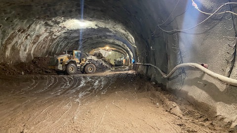 Unter Tage im Granitgestein entsteht in Forbach im Schwarzwald ein neues Pumpspeicherkraftwerk.