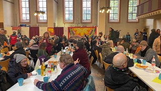 Die Vesperkirche 2025 in Karlsruhe hat begonnen.