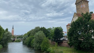 Die Ufer der Enz in Pforzheim sollen bei einer möglichen Landesgartenschau aufgewertet werden.