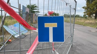 "C-Areal"-Gelände in der Karlsruher Nordstadt (Collage)