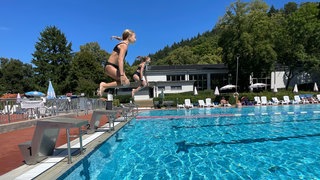 Das Freibad "Wölfle" in Karlsruhe-Wolfartsweier wird 90 