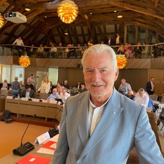 Oberbürgermeister Dietmar Späth im Gemeinderat Baden-Baden