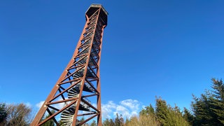 Der Aussichtsturm "Hohe Warte" in Pforzheim