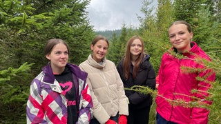 Freiwillige Helfer: Schülerinnen des Gymnasiums Hohenbaden aus Baden-Baden