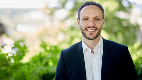 Stefan Aßmus, er ist Kandidat der OB-Wahl in Mühlacker im Enzkreis