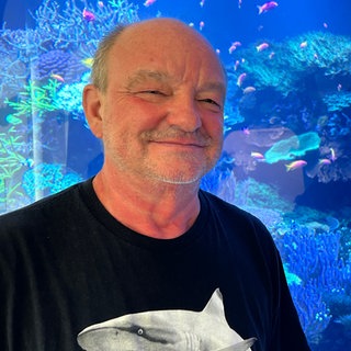 Korallen-Experte Johann Kirchhauser. Er kümmerte über 30 Jahren lang um die Korallen im Naturkundemuseum Karlsruhe.