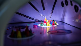 Der OP-Roboter des Städtischen Klinikum Karlsruhe.