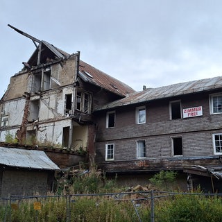 Die Ruine Hundseck an der Schwarzwaldhochstraße.