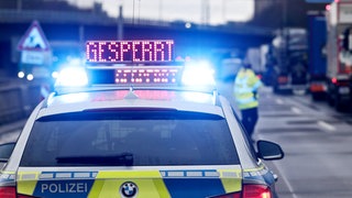 Unfall: A5 bei Bühl gesperrt. Symbolbild