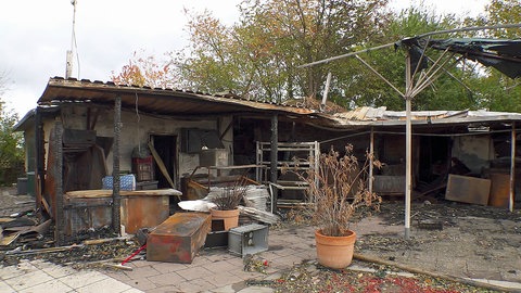 Mitten in der Nacht ist der Brand im "Seegugger" offenbar wegen eines technischen Defekts ausgebrochen.