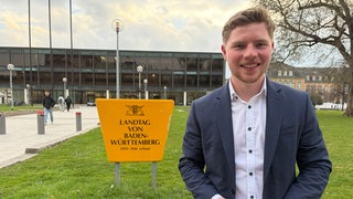 Der 23 Jahre alte Nico Gunzelmann von der CDU ist der jüngste Abgeordnete im neu gewählten Landtag von Baden-Württemberg.