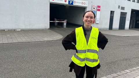 Nicole Matt, Taubenbeauftragte des NABU im Landkreis Rastatt und Mitglied der Taubenhilfe Gaggenau 
