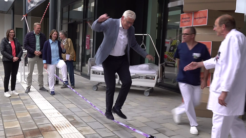 Verschlossene Tür Kliniken Calw