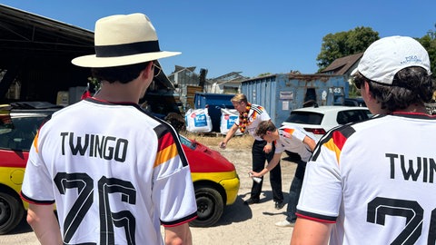 Der WM Twingo aus Pforzheim