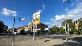 Das Areal um die Karlsruher Kriegsstrasse wird zur Großbaustelle