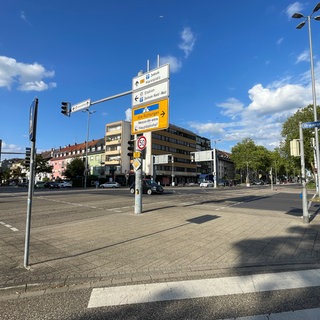 Das Areal um die Karlsruher Kriegsstrasse wird zur Großbaustelle