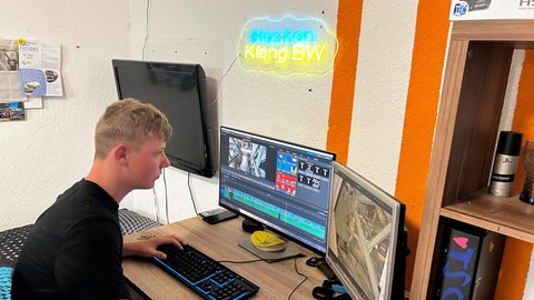 Louis aus Dettenheim-Liedolsheim ist großer Fan von Glocken