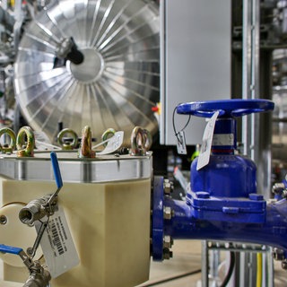 Erste Mannheimer Flusswärmepumpe von MVV