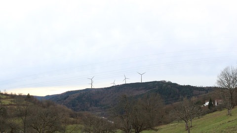 Visualisierung von Windkraftanlagen in Eberbach