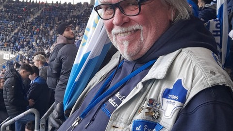 Thomas Schmitz in der Hoffenheimer Kurve