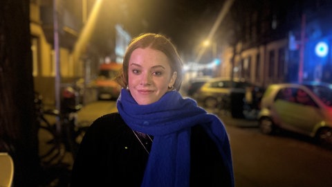 Studentin Sophie woht und arbeitet im Mannheimer Stadtviertel Jungbusch. Sie fühlt sich in ihrem "Viertel" meistens sicher.