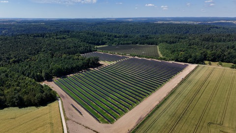 Die neue Agri-PV-Anlage in Walldürn