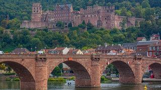 Kanu kentert in Heidelberg
