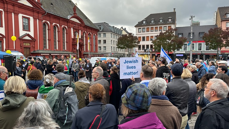 Kundgebung deutsch-israelische Gesellschaft